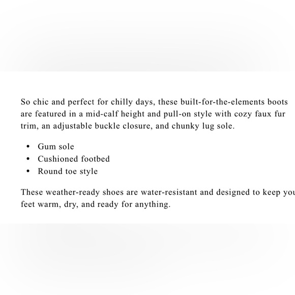 New Free People Fable Faux Fur Boot size 5.5 6 36 MSRP: $188 - Picture 6 of 11